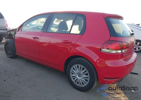 2012 Volkswagen Golf 2.5L 4-Door z USA, uszkodzony, nr VIN WVWDB7AJ9CW232139